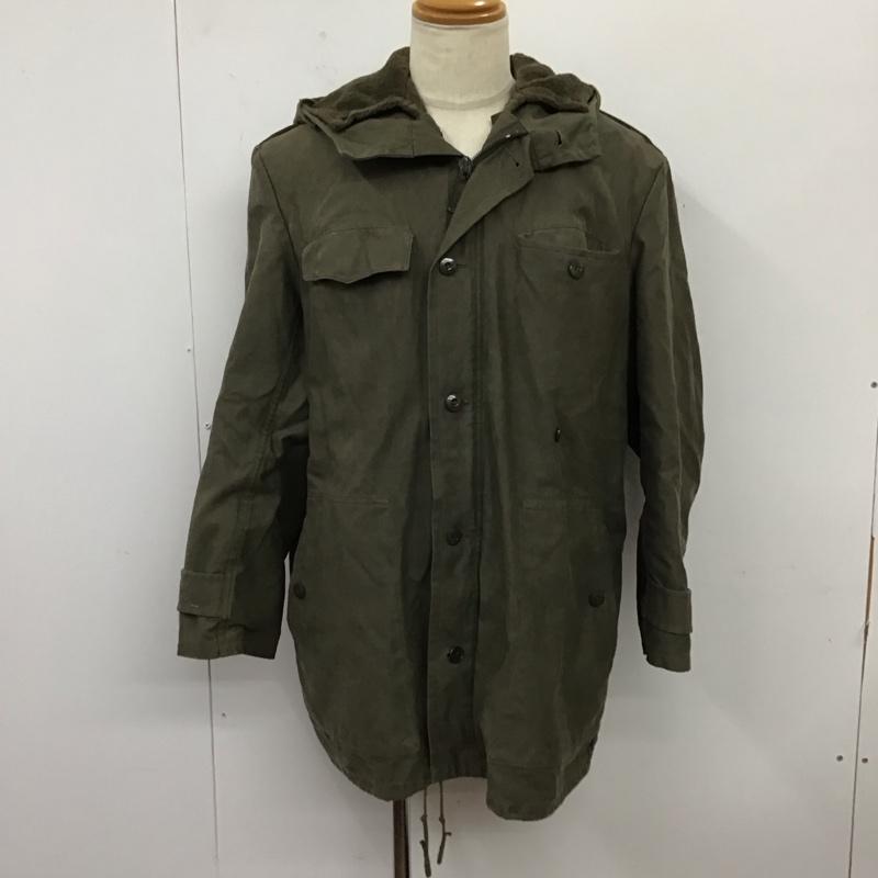古着 USED コート コート一般 ミリタリー ドイツ軍 フィールドパーカー 無地 カーキ / カーキ / メンズ USED 古着 中古 10119156