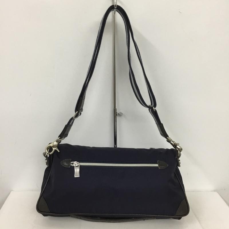 オロビアンコ Orobianco ショルダーバッグ ショルダーバッグ 2WAY ワンポイント 紺 / ネイビー / メンズ USED 古着 中古 10135528