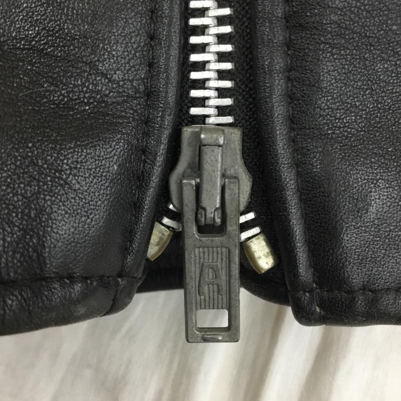 トリプルシックスレザーウェア 666LEATHERWEAR ジャケット、上着 レザージャケット 34 無地 黒 / ブラック / メンズ USED 古着 中古 10133476