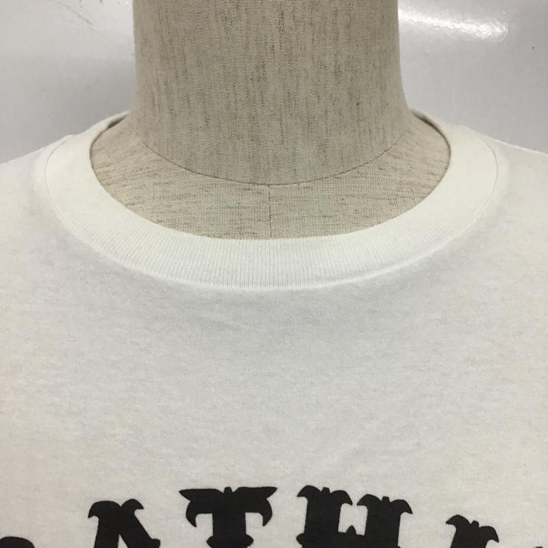 アベイシングエイプ A BATHING APE Tシャツ 半袖 半袖カットソー プリントTシャツ クルーネックカットソー XL プリント 白 / ホワイト / メンズ USED 古着 中古 10105547