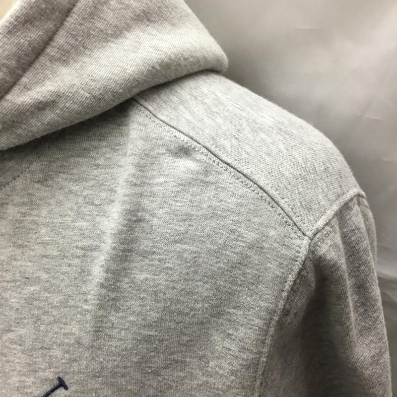 ポロラルフローレン POLO RALPH LAUREN パーカー 長袖 長袖パーカー フード付きパーカー プリントスウェット トレーナー L ロゴ、文字 灰 / グレー / メンズ USED 古着 中古 10112313