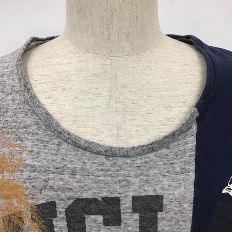 グラム glamb Tシャツ 半袖 半袖カットソー プリントTシャツ クルーネックカットソー 4 ロゴ、文字 マルチカラー / マルチカラー / メンズ USED 古着 中古 10107783