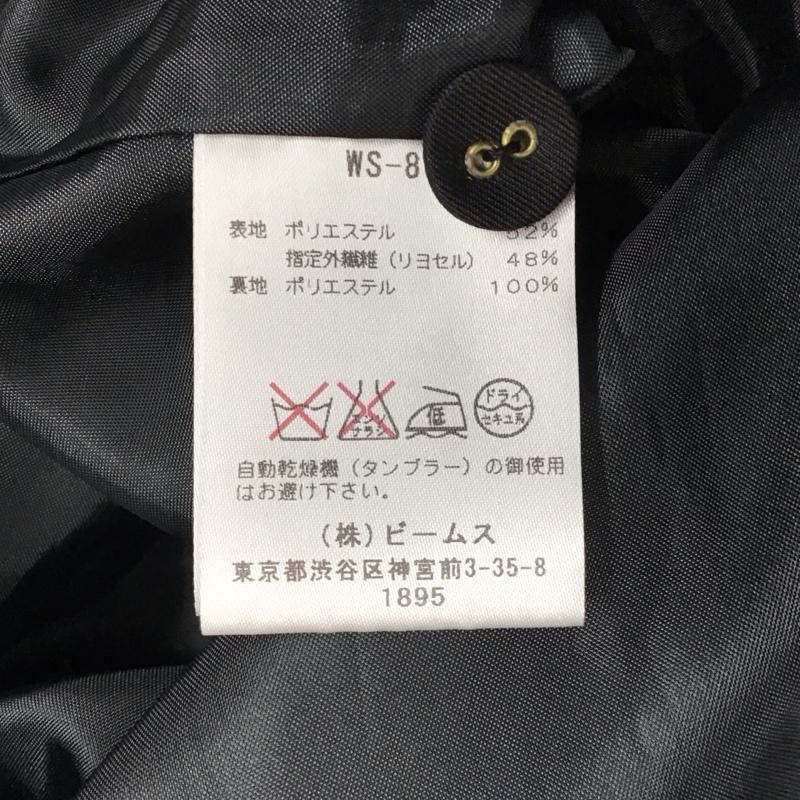 レイビームス Ray BEAMS スカート ひざ丈スカート FREE 無地 黒 / ブラック / レディース USED 古着 中古 10114886