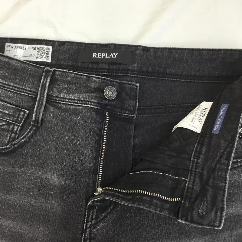 リプレイ REPLAY パンツ ショートパンツ REPLAY ショートパンツ MA996.000 30インチ 無地 灰 / グレー / メンズ USED 古着 中古 10129669