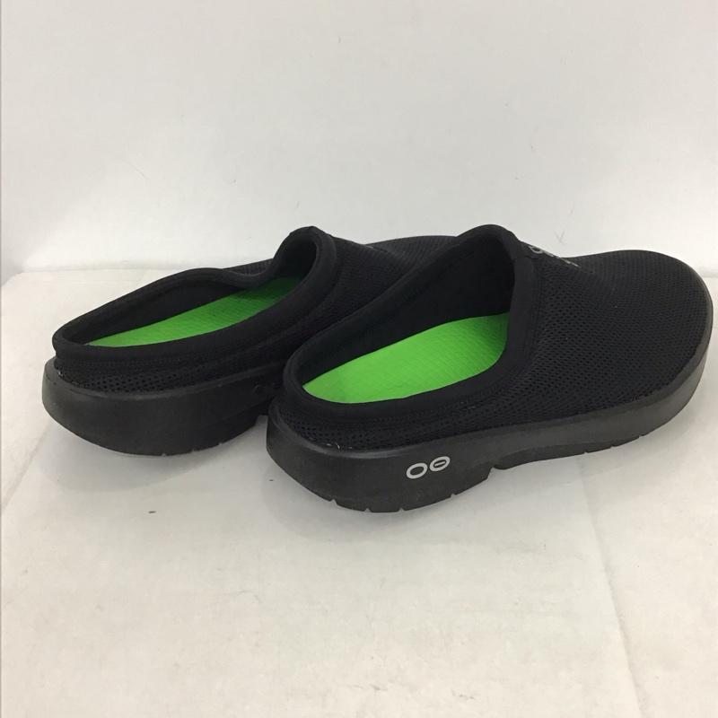 ウーフォス OOFOS サンダル サンダル 02012024 サボ EU43 ロゴ、文字 黒 / ブラック / メンズ USED 古着 中古 10132469