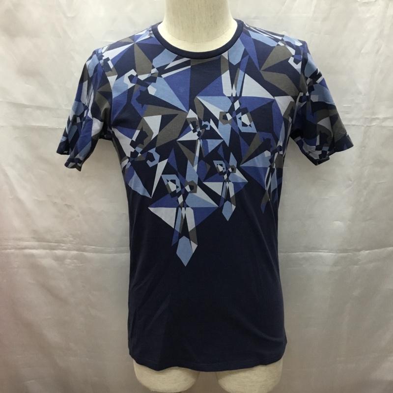 デンハム DENHAM Tシャツ 半袖 半袖カットソー プリントTシャツ クルーネックカットソー XS 総柄 マルチカラー / マルチカラー /  メンズ USED 古着 中古 10108970