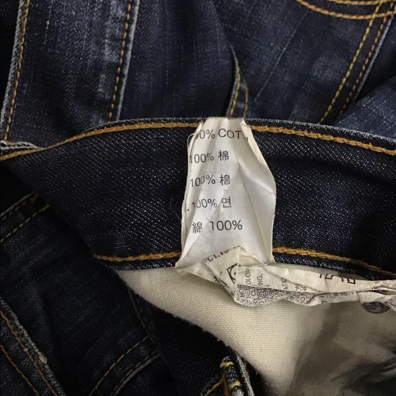 リーバイストラウスアンドコー Levi Strauss & co. パンツ デニム、ジーンズ デニムパンツ ワイドパンツ カジュアルパンツ 34 無地 インディゴ / インディゴ / メンズ USED 古着 中古 10144943