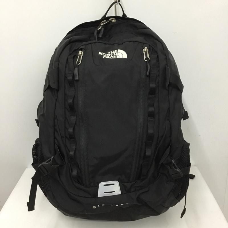 ザノースフェイス THE NORTH FACE リュックサック、デイパック リュックサック、デイバッグ NM72005 BIG SHOT クラシック バックパック ロゴ、文字 黒 / ブラック / メンズ USED 古着 中古 10125414