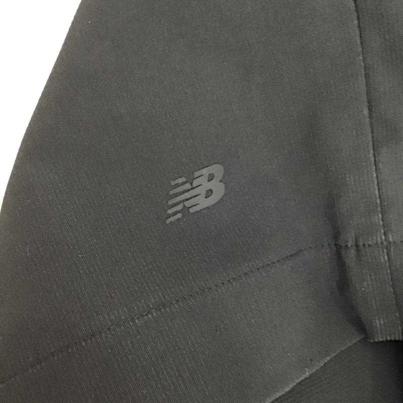 ニューバランス New Balance カーディガン 長袖 長袖カーディガン 前ボタン M 無地 黒 / ブラック / メンズ USED 古着 中古 10149124