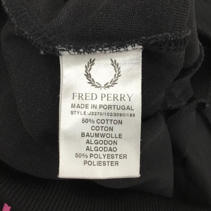 フレッドペリー FRED PERRY ジャケット、上着 ジャンパー、ブルゾン ジップアップジャケット ジャンパー アウター ジャージ L ロゴ、文字 黒 / ブラック / X 白 / ホワイト / X 桃 / ピンク / メンズ USED 古着 中古 10111281