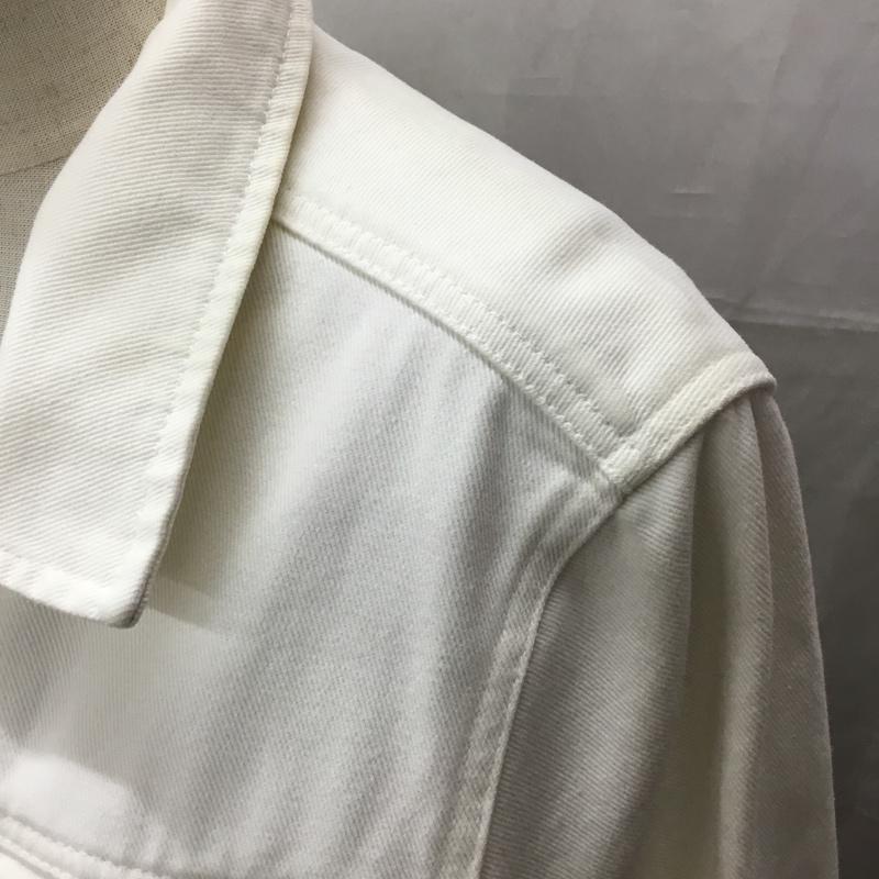 エディーバウアー Eddie Bauer ジャケット、上着 ジャケット、ブレザー コットン M 無地 白 / ホワイト / レディース USED 古着 中古 10112892