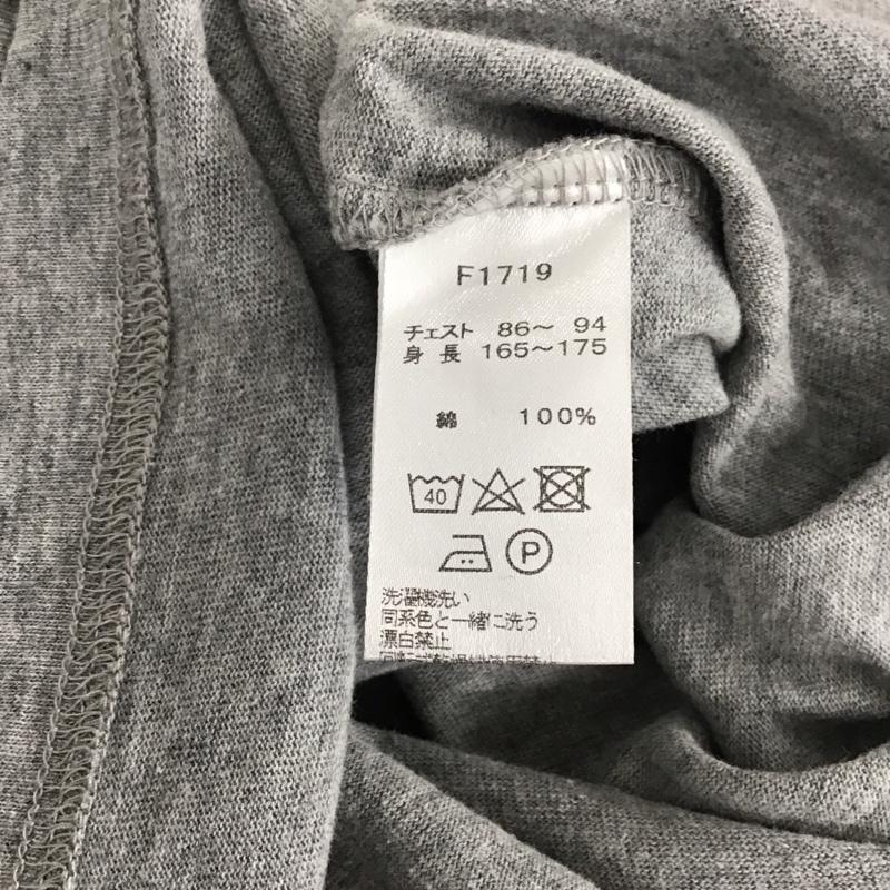 フレッドペリー FRED PERRY Tシャツ 長袖 S 無地 灰 / グレー / メンズ USED 古着 中古 10134470