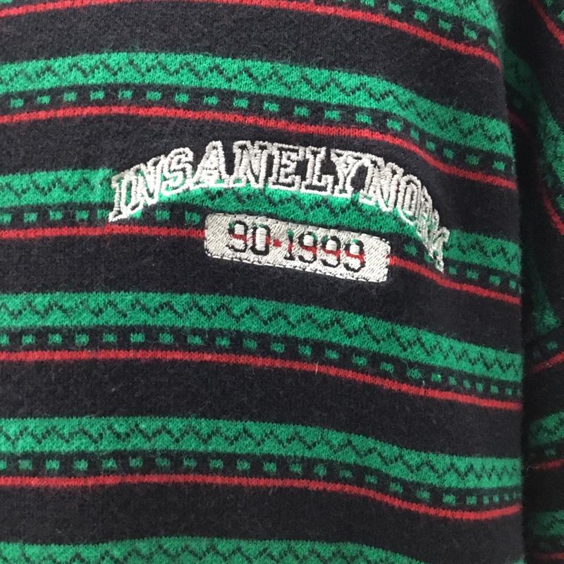 クーキー KOOKY N ポロシャツ 半袖 半袖ポロシャツ カラーシャツ 半袖カットソー FREE ボーダー柄 マルチカラー / マルチカラー /  メンズ USED 古着 中古 10113306