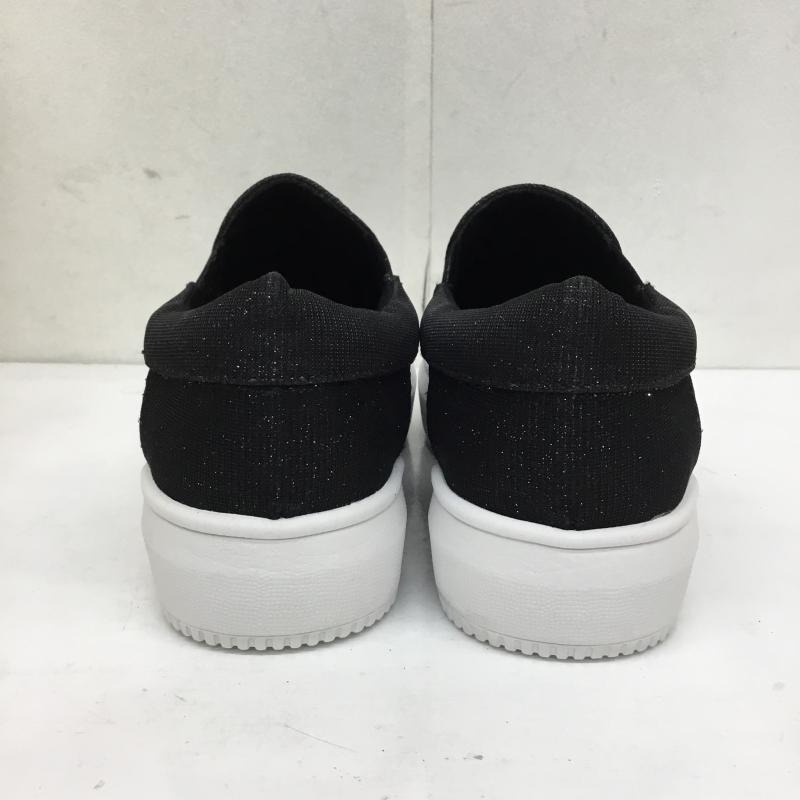 ブリジットバーキン Bridget Birkin スリッポン スリッポン 55020R ワッペンスリッポンスニーカー S 黒 / ブラック / X 白 / ホワイト / X 赤 / レッド / X 金 / ゴールド / X 銀 / シルバー / レディース USED 古着 中古 10130251