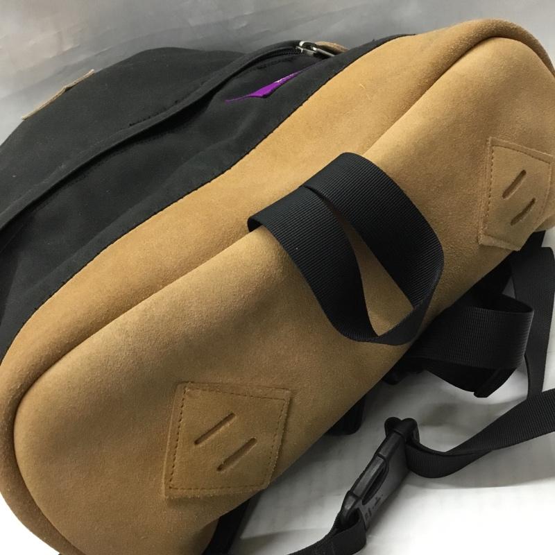 ザノースフェイス THE NORTH FACE リュックサック、デイパック リュックサック、デイバッグ PURPLE LABEL ミディアム デイパック ロゴ、文字 黒 / ブラック / メンズ USED 古着 中古 10112865