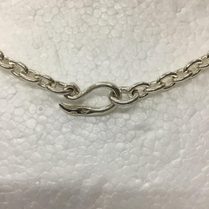古着 USED アクセサリー ネックレス、ペンダント チェーンネックレス 無地 銀 / シルバー / メンズ USED 古着 中古 10106231