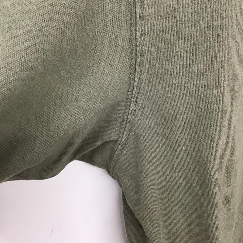 ダブルタップス WTAPS Tシャツ 半袖 半袖カットソー プリントTシャツ クルーネックカットソー 3 ロゴ、文字 カーキ / カーキ / メンズ USED 古着 中古 10139742