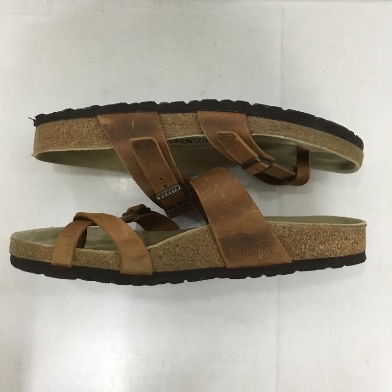 ビルケンシュトック BIRKENSTOCK サンダル サンダル マヤリ 27cm 42 27.0cm 無地 茶 / ブラウン / メンズ USED 古着 中古 10133816