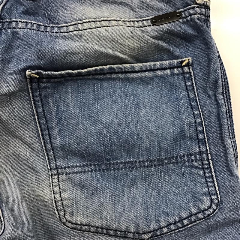 ディーゼル DIESEL パンツ ショートパンツ デニムパンツ ショートパンツ ハーフパンツ 28インチ 無地 インディゴ / インディゴ /  メンズ USED 古着 中古 10123130