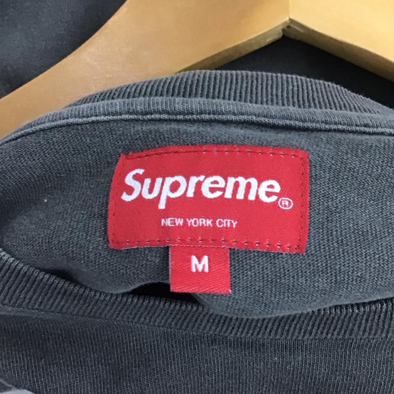 シュプリーム Supreme カットソー 長袖 23SS 葵産業刺繍グラフィック長袖Tシャツ 長袖カットソー プリントTシャツ M 刺繍 黒 / ブラック / メンズ USED 古着 中古 10137262