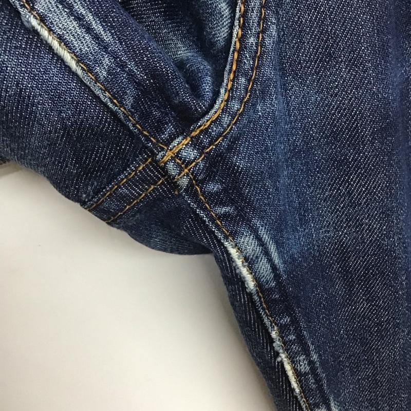 リーバイストラウスアンドコー Levi Strauss & co. パンツ デニム、ジーンズ デニムパンツ ワイドパンツ カジュアルパンツ 90s 30インチ 無地 インディゴ / インディゴ / メンズ USED 古着 中古 10133150