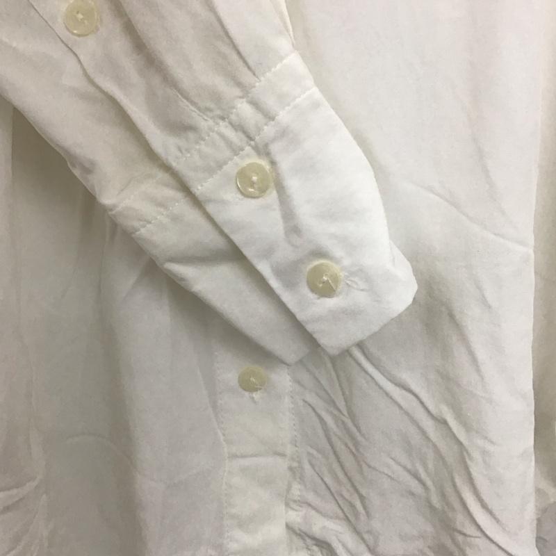 ザラ ZARA シャツ、ブラウス 長袖 2025/880/712 Oversized Shirt S 無地 白 / ホワイト / レディース USED 古着 中古 10133664
