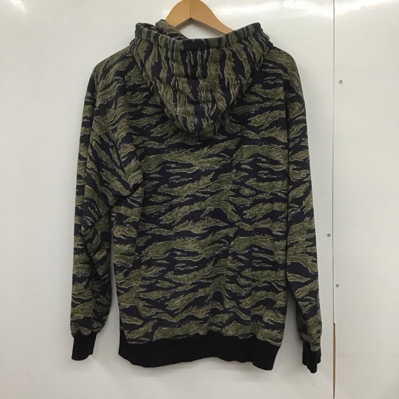 エクストララージ XLARGE パーカー 長袖 長袖パーカー プルオーバーパーカー スウェット L カモフラージュ柄・迷彩 マルチカラー / マルチカラー / メンズ USED 古着 中古 10132814