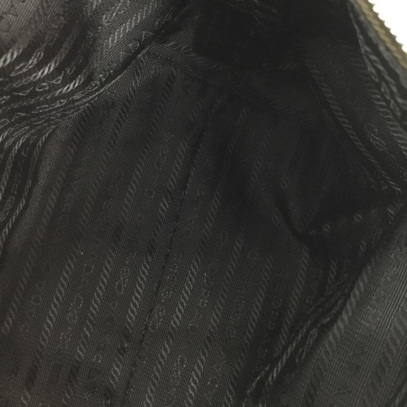 プラダ PRADA ポーチ ポーチ 2N1292 ロゴジャガード ロゴ、文字 ベージュ / ベージュ / レディース USED 古着 中古 10132627