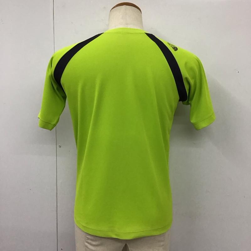 ザノースフェイス THE NORTH FACE Tシャツ 半袖 NT30975 ロゴ、文字 薄緑 / ライトグリーン / メンズ USED 古着 中古 10114345