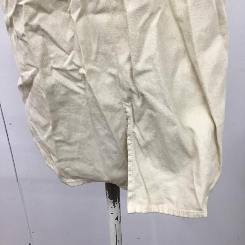 マウジー MOUSSY シャツ、ブラウス 半袖 010dag11-5410 DENIMRUFFLE ブラウス ノースリーブカットソー フリルシャツ FREE 無地 ベージュ / ベージュ / レディース USED 古着 中古 10105653