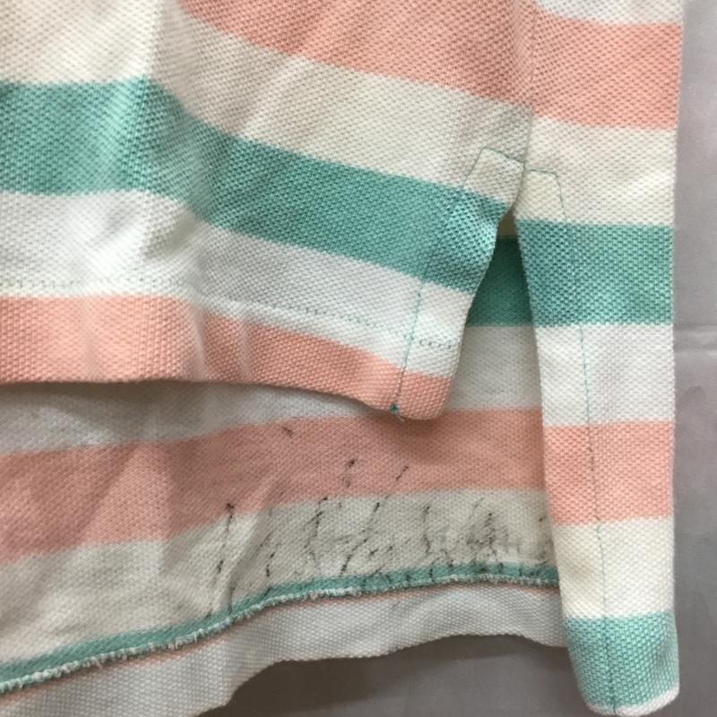 ポロバイラルフローレン Polo by RALPH LAUREN ポロシャツ 半袖 半袖ポロシャツ カラーシャツ 半袖カットソー L ボーダー柄 マルチカラー / マルチカラー /  メンズ USED 古着 中古 10113332