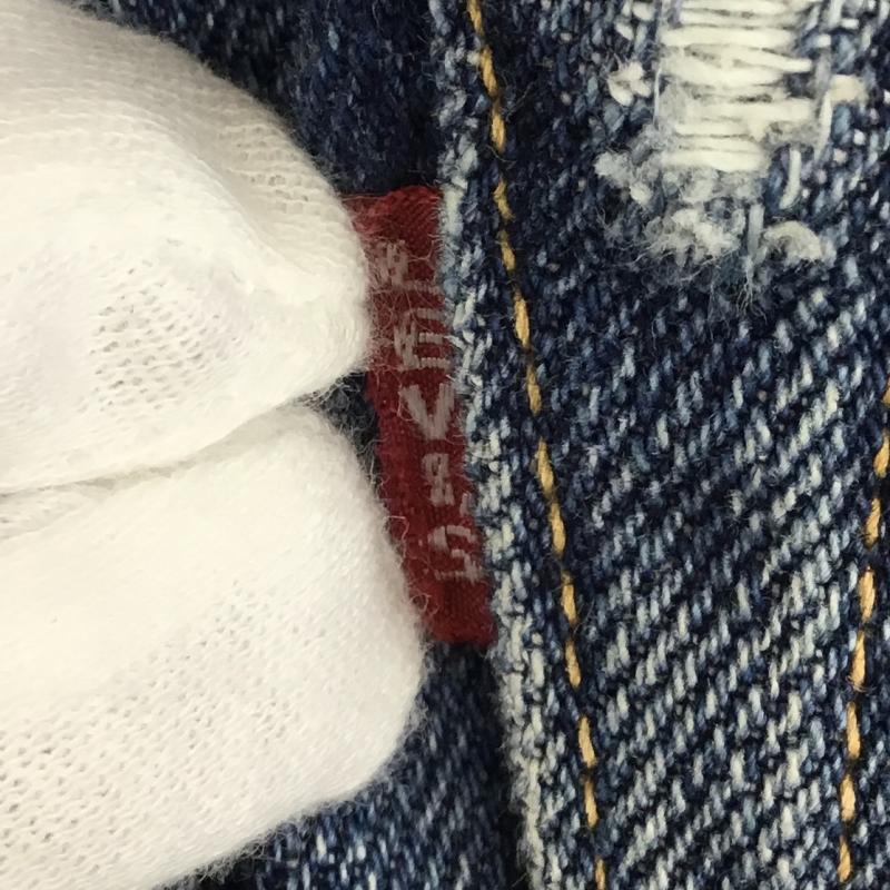 リーバイス Levi s パンツ デニム、ジーンズ 47501 33インチ 無地 青 / ブルー / メンズ USED 古着 中古 10134249