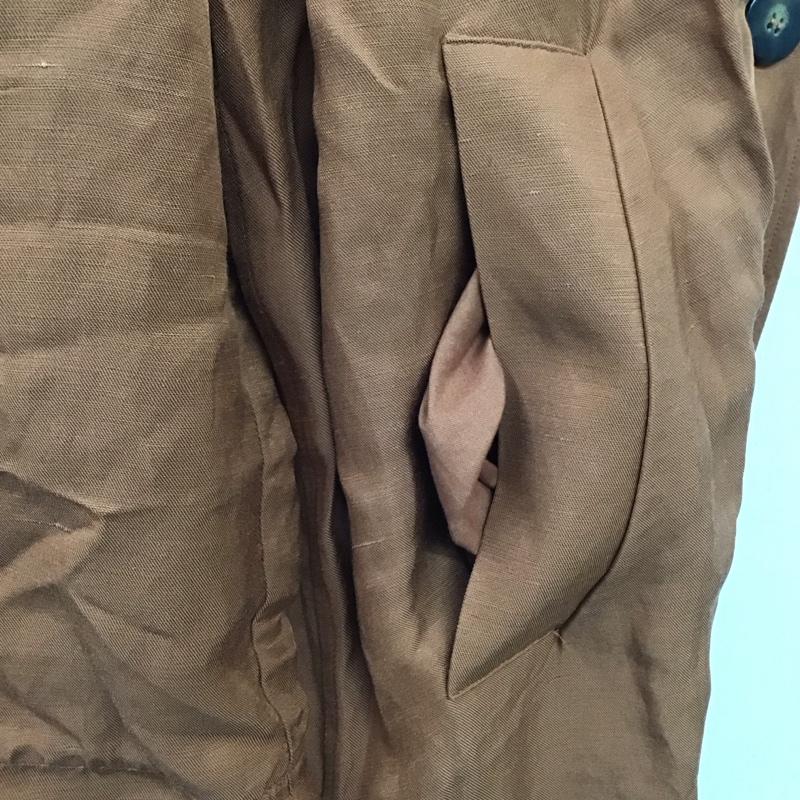 ザラ ZARA ジャケット、上着 ジャケット、ブレザー S 無地 茶 / ブラウン / レディース USED 古着 中古 10123445