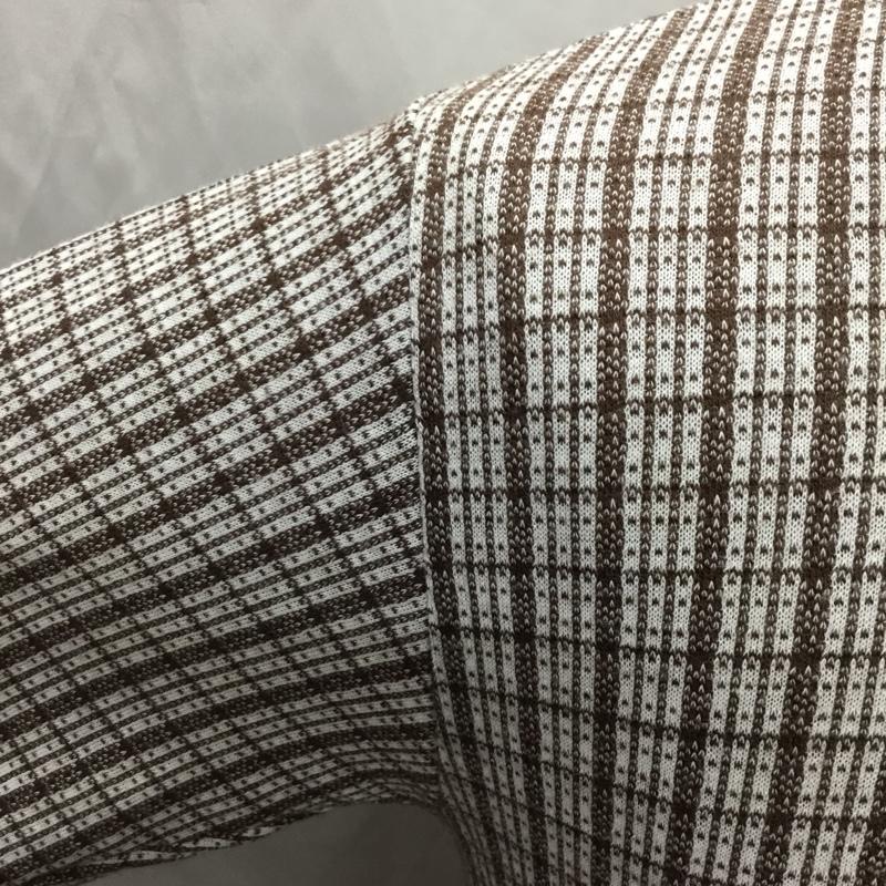 マンシングウェア Munsingwear ポロシャツ 半袖 胸ポケット ペンギン Grand Slam M 茶 / ブラウン / X 白 / ホワイト / メンズ USED 古着 中古 10115542