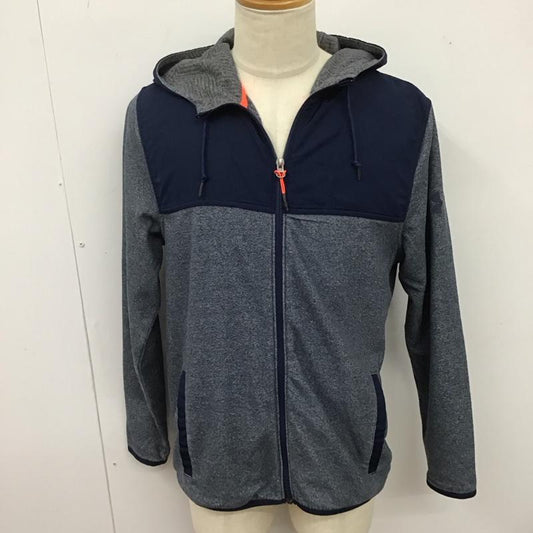 アンダーアーマー UNDER ARMOUR パーカー 長袖 mtr1170 パフォーマンスマイクロフリースフルジップフーディー ジップアップパーカー 無地 紺 / ネイビー /  メンズ USED 古着 中古 10125727