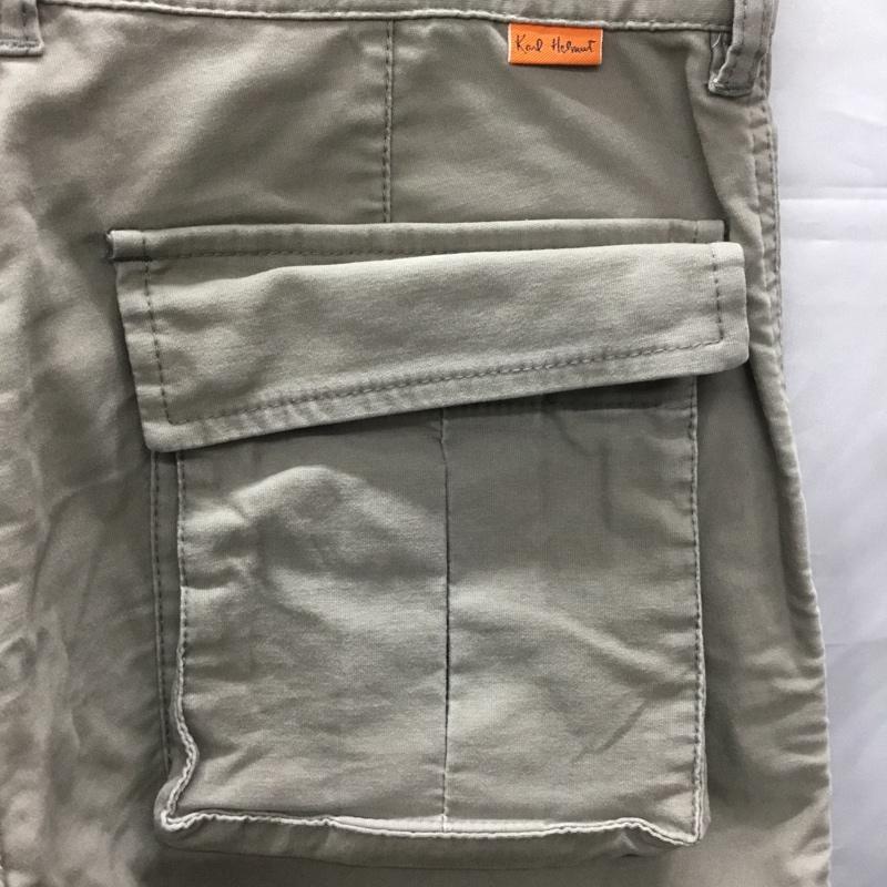 カールヘルム KARLHELMUT パンツ ワークパンツ、ペインターパンツ ワークパンツ ワイドパンツ カジュアルパンツ 無地 ベージュ / ベージュ /  メンズ USED 古着 中古 10122260