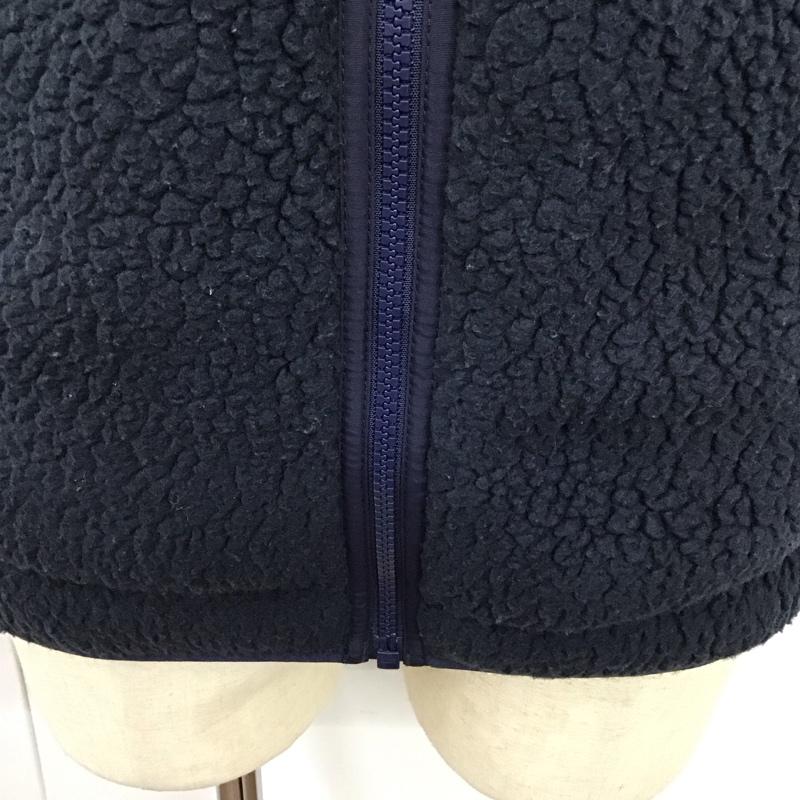 パタゴニア patagonia ベスト ベスト ベスト ノースリーブカットソー ジップアップベスト M ロゴ、文字 紺 / ネイビー / メンズ USED 古着 中古 10119491