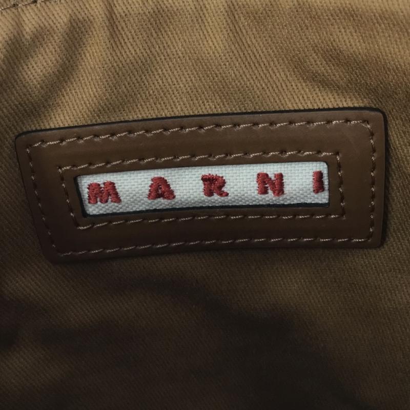 マルニ MARNI ショルダーバッグ ショルダーバッグ PHMO0011U1 ミニショルダー カゴバッグ ロゴ、文字 茶 / ブラウン / レディース USED 古着 中古 10112598