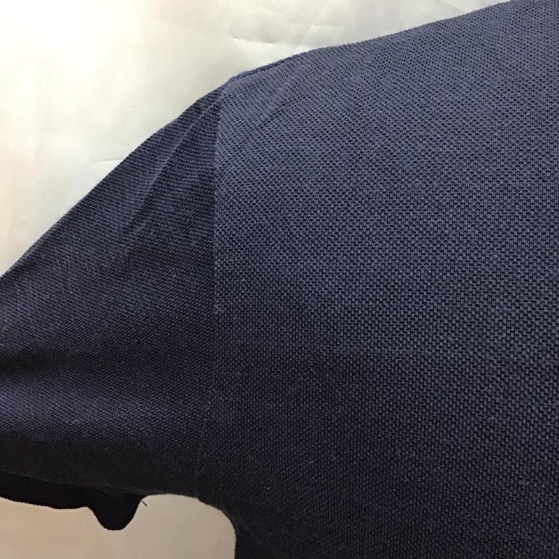 ビームス ハート BEAMS HEART ポロシャツ 半袖 半袖ポロシャツ カラーシャツ 半袖カットソー M 無地 紺 / ネイビー /  メンズ USED 古着 中古 10113208