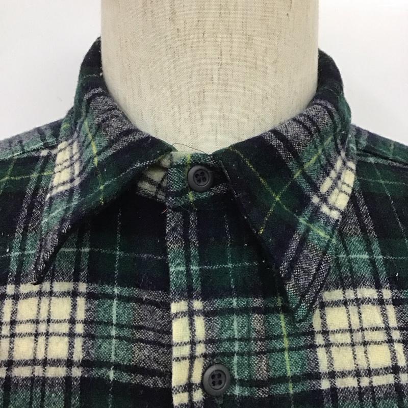 ペンドルトン PENDLETON シャツ、ブラウス 長袖 長袖シャツ カラーシャツ ポケットシャツ 長袖カットソー チェックシャツ 70s L チェック マルチカラー / マルチカラー / メンズ USED 古着 中古 10106825