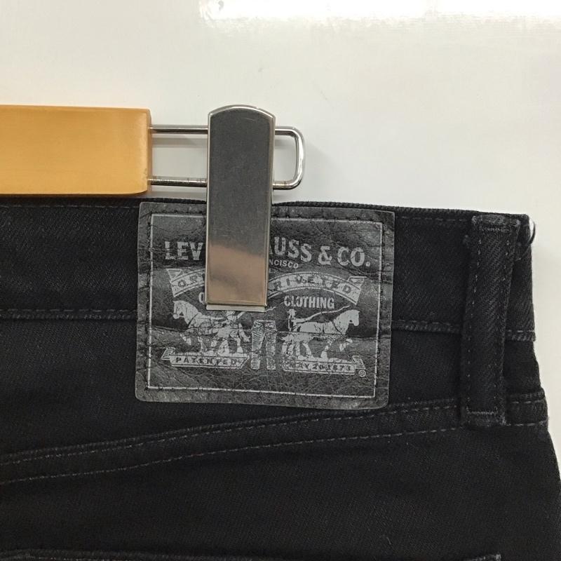 リーバイストラウスアンドコー Levi Strauss & co. パンツ デニム、ジーンズ デニムパンツ スリムパンツ ストレッチパンツ ジーンズ 32インチ 無地 黒 / ブラック /  メンズ USED 古着 中古 10123552