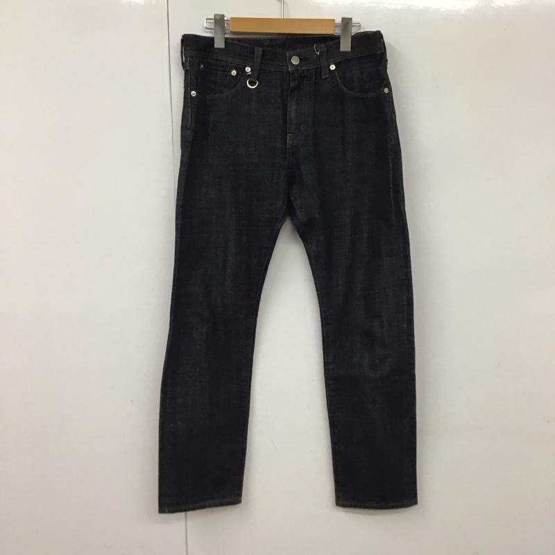 ユニフォームエクスペリメント uniform experiment パンツ デニム、ジーンズ デニムパンツ ワイドパンツ カジュアルパンツ 32インチ 無地 インディゴ / インディゴ / メンズ USED 古着 中古 10130499