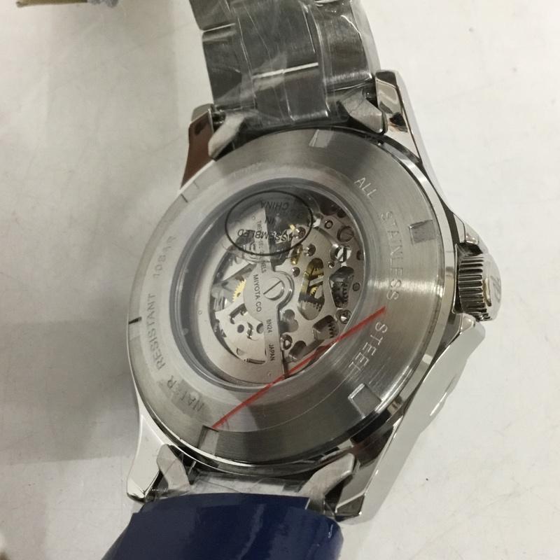 ファルボ FURBO 腕時計 アナログ(自動巻き) F5021 箱有 ロゴ、文字 銀 / シルバー / メンズ USED 古着 中古 10134958