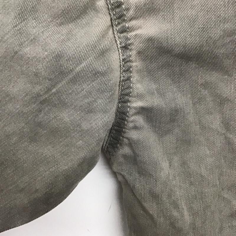 ザラ ZARA シャツ、ブラウス 長袖 長袖シャツ 無地シャツ カラーシャツ L 無地 灰 / グレー / レディース USED 古着 中古 10136442