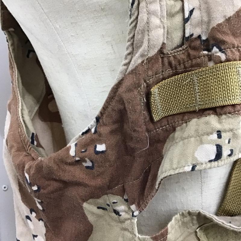 古着 USED ベスト ベスト US ARMY ボディアーマー ベスト デザートカモ ミリタリー アメリカ軍 S カモフラージュ柄・迷彩 茶 / ブラウン / X ベージュ / ベージュ / メンズ USED 古着 中古 10117974
