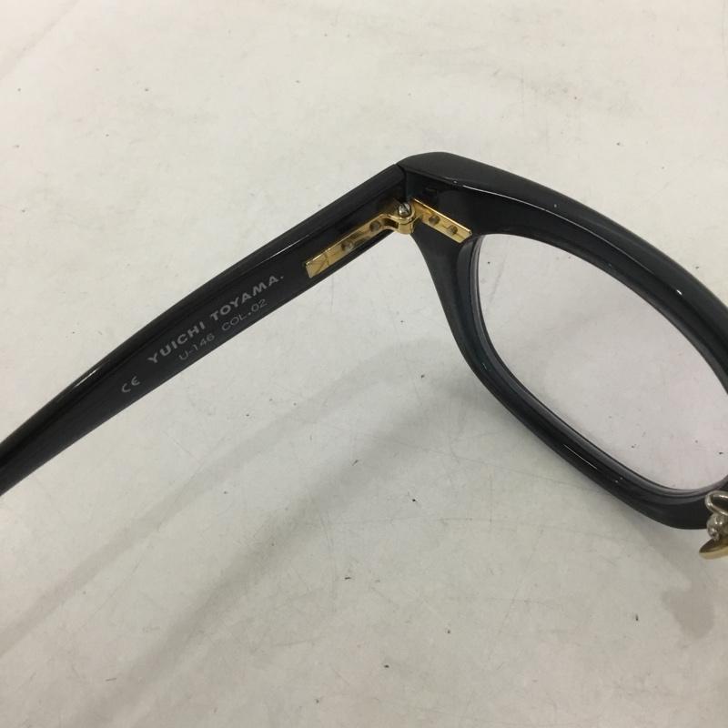 古着 USED めがね・サングラス めがね YUICHI TOYAMA U-146 無地 黒 / ブラック / メンズ USED 古着 中古 10133931