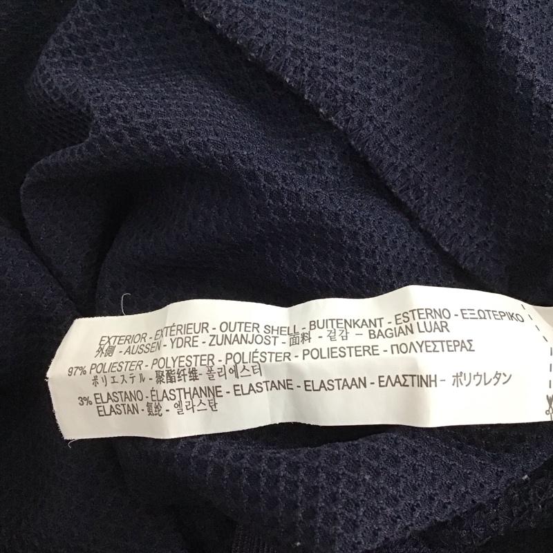 ザラコレクション ZARA COLLECTION ワンピース ロングスカート 半袖ロングワンピース フレアスカート 切り替えワンピース M 無地 紺 / ネイビー / レディース USED 古着 中古 10122714