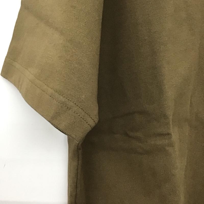 ラファイエット Lafayette Tシャツ 半袖 半袖カットソー プリントTシャツ クルーネックカットソー L ロゴ、文字 茶 / ブラウン / メンズ USED 古着 中古 10138158