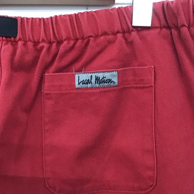 ローカルモーション Local Motion パンツ ワークパンツ、ペインターパンツ L 無地 赤 / レッド / メンズ USED 古着 中古 10134855
