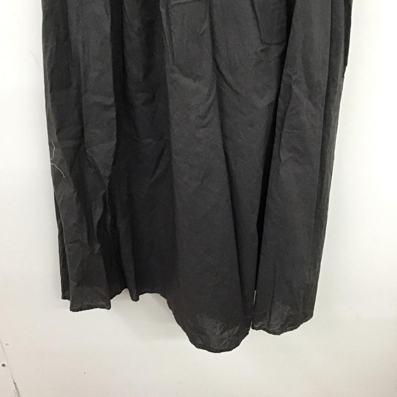 ベイフロー BAYFLOW ワンピース ロングスカート ノースリーブロングワンピース フレアスカート 2 無地 灰 / グレー / レディース USED 古着 中古 10136047